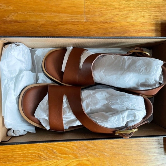 Heeled Sandals with Straps Massimo Dutti - Brown 7.5 (EU38) - Picture 4 of 10